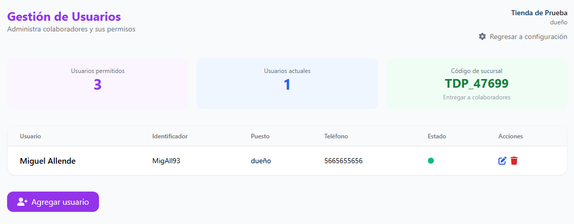 Funcionalidad 4